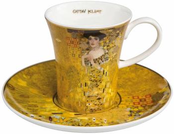 Goebel-Kunststoffe Gustav Klimt Espressotasse Adele Bloch-Bauer konisch