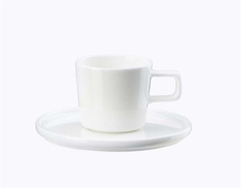 ASA &agrave; table oco Kaffeetasse mit Untertasse 0,2 l (wei&szlig;)