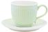Greengate Alice Tasse mit Untertasse pale green 8,5 cm