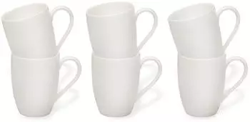 Villeroy & Boch vivo Basic White Kaffeebecher (6-tlg.)