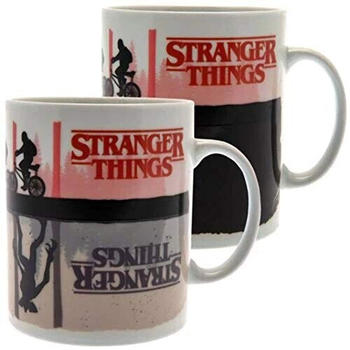 Pyramid Stranger Things Mug Heat Change Upside Down