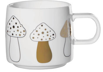 ASA Selection ASA Xmas Pilz I Henkelbecher wei&szlig; 0,35 l