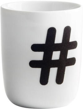 Kahla touch! Sta Becher 0,35 l touch! schwarz Hashtag