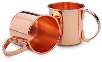 ECHTWERK Becher Moscow Mule Kupferbecher, Cocktailgl&auml;ser, bruchsicher, 450 ml,...