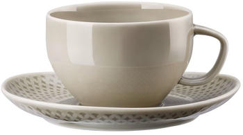 Rosenthal Junto Pearl Grey Teetasse mit Untertasse