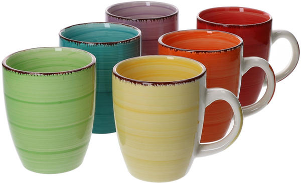 MamboCat Kaffeebecherset Unicolor (6er-Set)