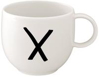 like. by Villeroy & Boch LETTERS Kaffeebecher 'X' 330 ml