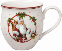 Villeroy & Boch 1485854870, Villeroy & Boch Becher mit Henkel, Santa und Reh...
