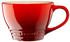 kirschrot: Le Creuset Jumbo-Tasse 40cl