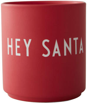 Design Letters Favourite Becher HEY SANTA Faded Rose