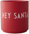 HEY SANTA Faded Rose: Design Letters Favourite Becher