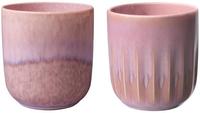 like. by Villeroy & Boch Perlemor Coral Becher Set 2tlg. A U S L A U F !