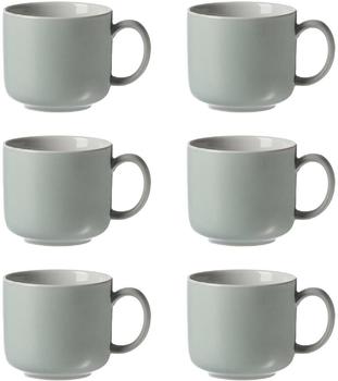 Ritzenhoff & Breker JASPER Kaffeetasse 240 ml mint 6er Set