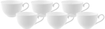 Villeroy & Boch Royal Kaffee- Obertasse weiß 200 ml 6er Set