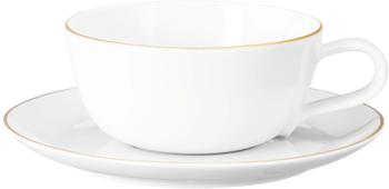 Seltmann Weiden Liberty Teeobertasse groß 0,28 Goldrand