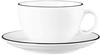 Seltmann Weiden Modern Life Milchkaffeetasse 0,37 mit Untertasse Black