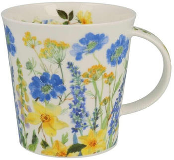 Dunoon Becher Cairngorm, Cottage Border Motiv Blue