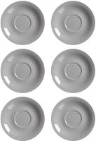 Ritzenhoff & Breker DOPPIO Jumbountertasse 17 cm 6er Set - Grau
