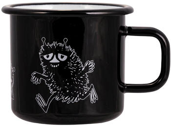 Muurla Stinky Emaille Tasse 37cl Schwarz