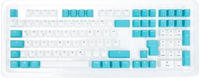 Ducky Keycap Set, PBT, ISO (DE) - wei&szlig;/blau (DKSA109-DEPDBWZOT)