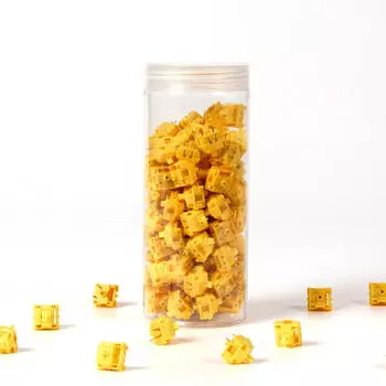 Keychron Gateron Cap V2 Golden-Yellow Switch-Set 110 pcs
