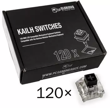 Glorious Gaming Kailh Box Black Switches 120pcs