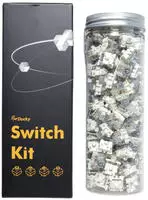 Ducky Gateron G Pro Silver Switches, mechanisch, 3-Pin, linear, MX-Stem, 45g - 110