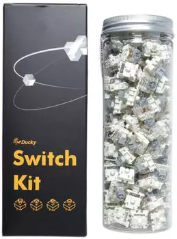 Ducky Gateron G Pro Silver Switches 110pcs