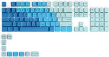 Glorious Gaming 114 GPBT Keycaps Caribbean Ocean US-Layout