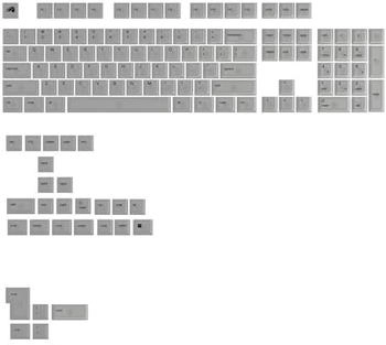 Glorious Gaming Polychroma V2 Keycaps ANSI Layout Transparent