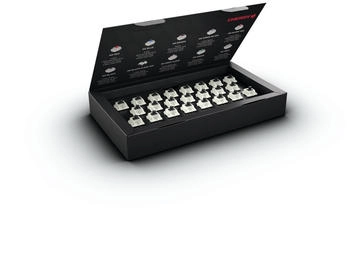 CHERRY MX Black Clear Top Switch Kit