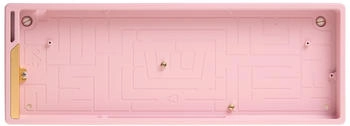 Wooting Alumaze60 60 Prozent Universal Aluminium Case Blossom Pink