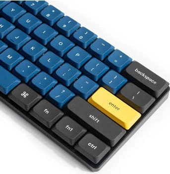 Keychron Low Profile Double Shot PBT LSA Keycaps Set Version 2 Royal (US)
