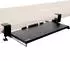 Duronic DKTPX1 Tastatur- & Maus-Ablage unter dem Schreibtisch, Klemmbefestigung, ausziehbar (DKTPX1)