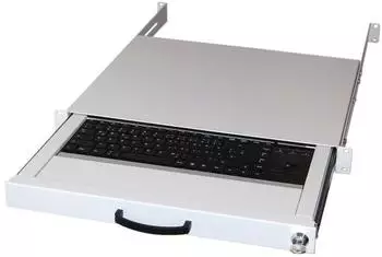 Equip 19" Tastaturschublade US-Layout mit Trackball, rack-montierbar (260612)