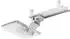 Maclean MC-156 W Untertisch-Tastaturablage, verstellbar, weiß, max. 5kg (MC-156 W)