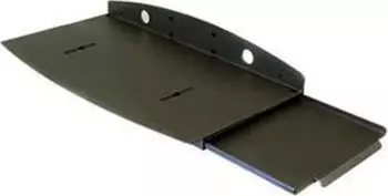 Ergotron Tastatureinschub mit Mausschale, schwarz, f&uuml;r 100/200/300/400 Series (77-050-200)