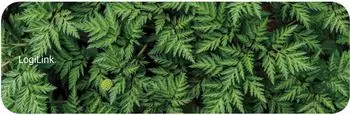 LogiLink Gaming Tastaturpad mit Handgelenkauflage "Wald", schmal (ID0169)