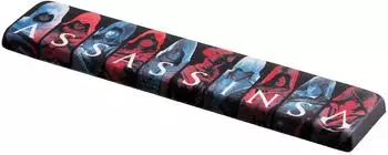 Subsonic Assassin's Creed Shadow Tastatur-Handgelenkstütze, Memory-Schaum, ergonomisch
