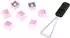 HyperX Gummi-Tastenkappen Gaming-Kit, 19 Tasten, US-Layout (519U0AA#ABA)