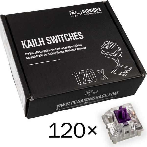 Glorious Gaming Kailh Pro Purple Switches