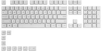Glorious Gaming GPBT Keycaps Arctic White US