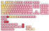 Glorious Gaming GPBT Keycaps - Pink Grapefruit - Forge