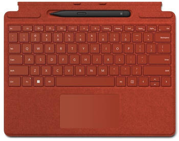 Microsoft Surface Pro Signature Keyboard + Slim Pen 2 Red for Business (IT)