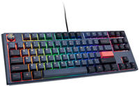 DUCKY One 3 Cosmic Blue TKL PBT, LEDs RGB, MX SPEED RGB Silver, hot-swap, USB, US
