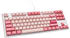 mit Cherry MX Speed Silver Tasten, US (Englisch): Ducky One 3 Gossamer TKL Pink