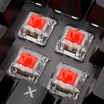 Sharkoon SKILLER SGK20 (Huano Red) – Ein optisches Highlight für jedes Setup
