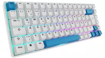 Sharkoon SKILLER SGK50 S3 PBT (Gateron G Pro 3.0 Yellow) (DE) – Sharkoon SKILLER SGK50 S3 PBT (Gateron G Pro 3.0 Yellow) (DE): Die perfekte Gaming-Tastatur