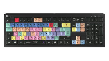 LogicKeyboard Premiere Pro CC - PC ASTRA2 Backlit Keyboard - DE German