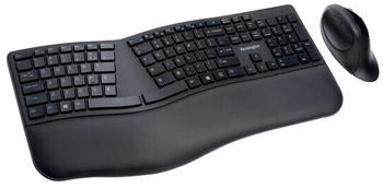 Kensington Pro Fit Ergo Wireless Keyboard and Mouse Kit black